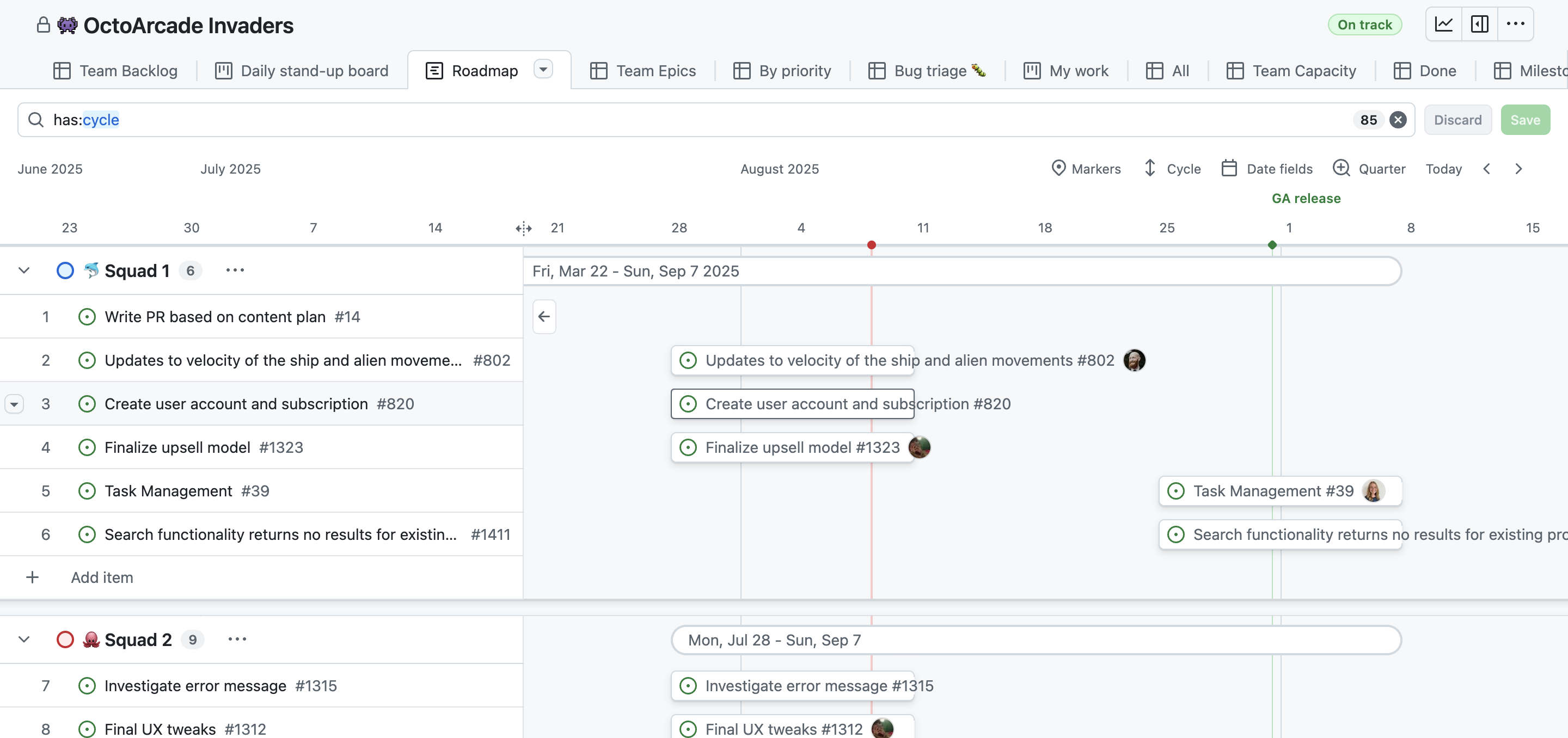Captura de tela mostrando um exemplo de layout de roteiro.